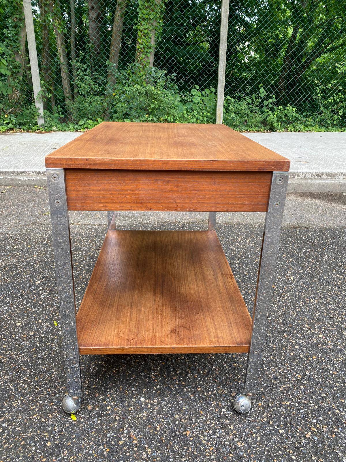 Desserte roulante vintage Florence Knoll