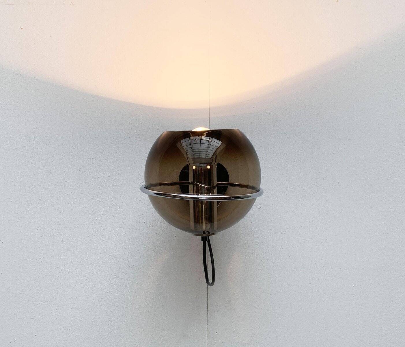 Neo-retro wall sconces from the Dutch space age by Frank Ligtelijn for Raak, set of 2.