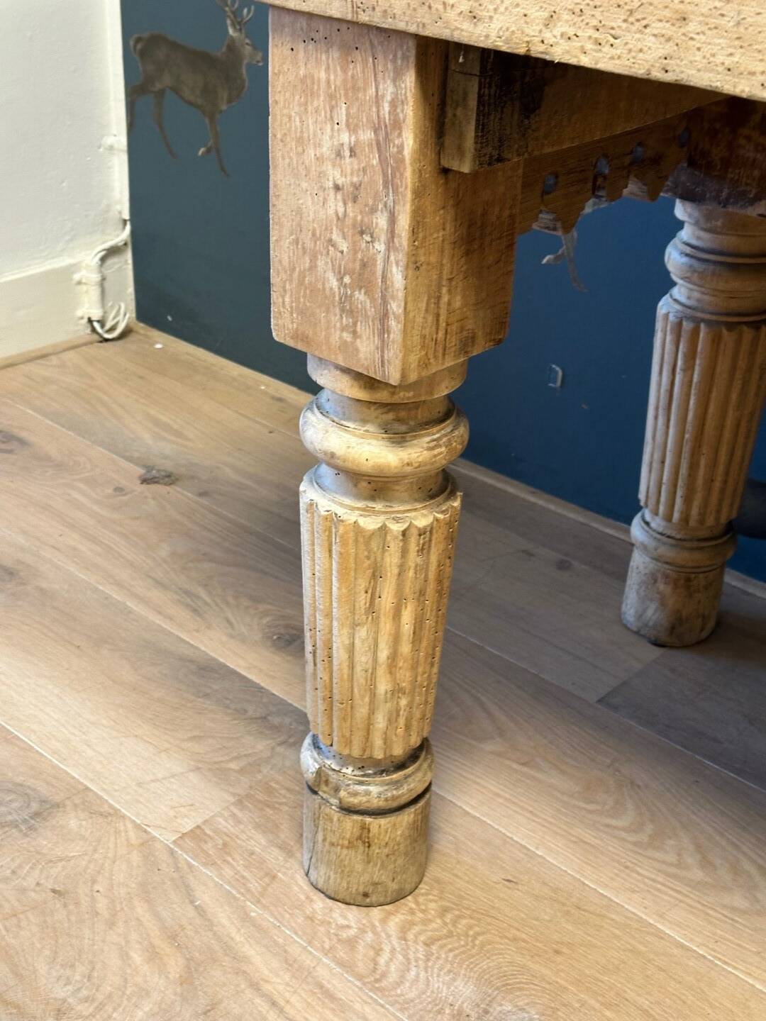 Antique Butcher Table
