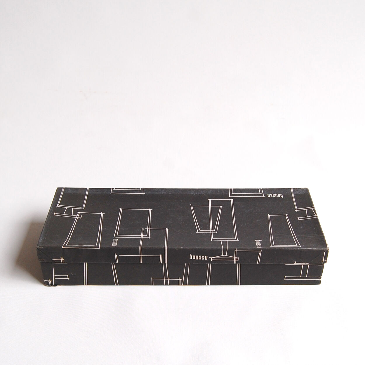 Set of 6 wine glasses - Burgundy - by Zéphir Busine for the Verreries de Boussu 1960s