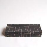 Set of 6 wine glasses - Burgundy - by Zéphir Busine for the Verreries de Boussu 1960s