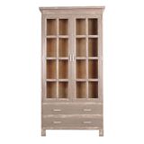Oak showcase, Danish design, 1980s, production: Denmark