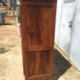 Old rustic farmhouse cabinet in fruit wood