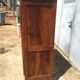 Old rustic farmhouse cabinet in fruit wood