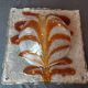 Large vintage Murano glass wall light