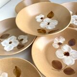 Stoneware soup plates