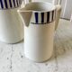 trio of earthenware pitchers CM Paris model "Monique" 30s
