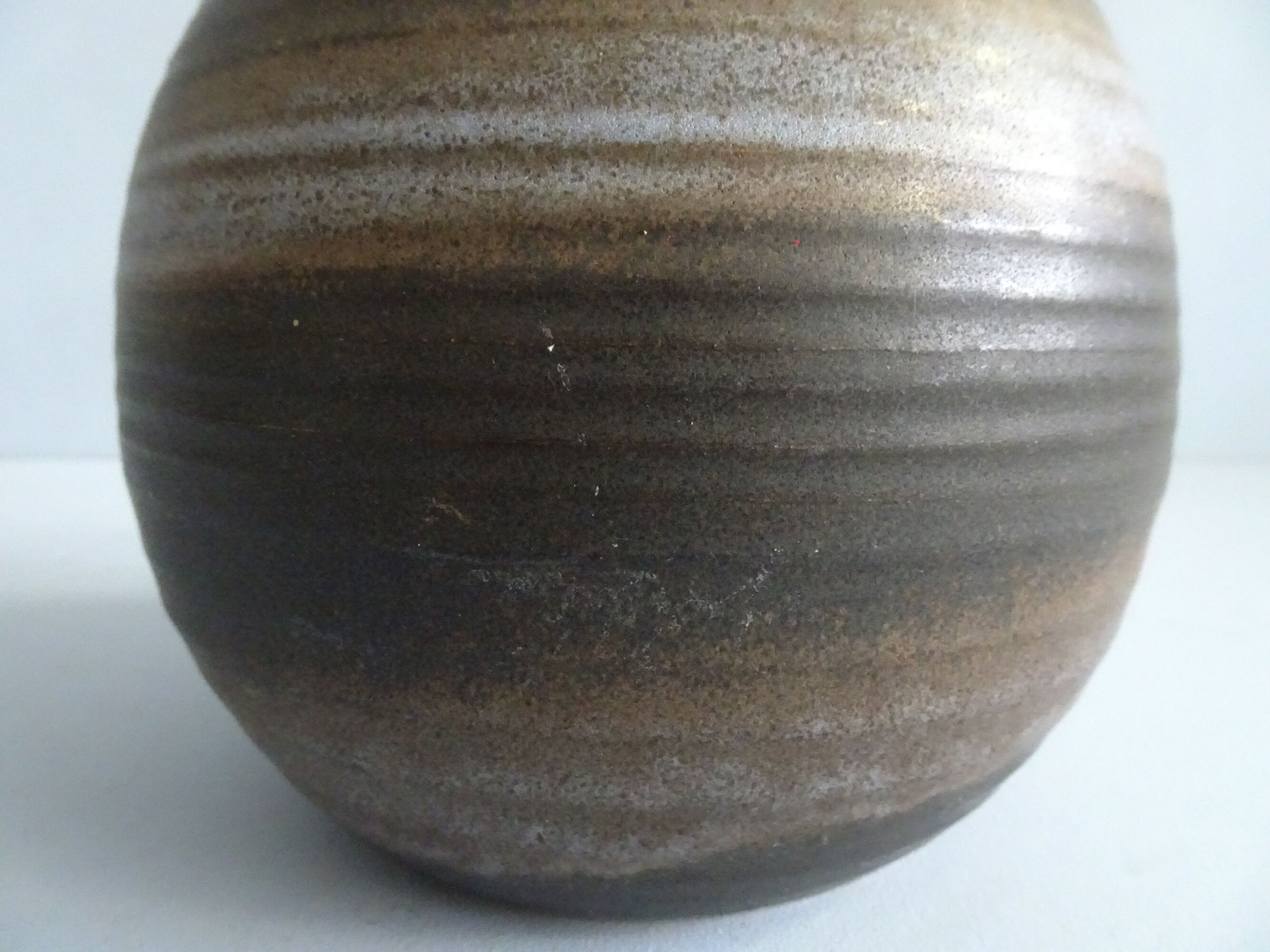 Jungnickel vase, Mid Century Studio Keramik, bulbous flower vase, ball vase