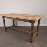 Oak farm table 158 cm