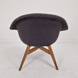 Set of 2 Bucket Lounge Chairs by Miroslav Navrátil for Vertex, 1960's