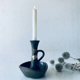 Stoneware candle holder
