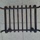 Cast iron log holder