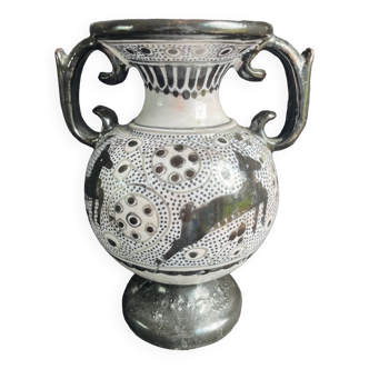 Nabeul vase, signed Tunisia, 1960s
