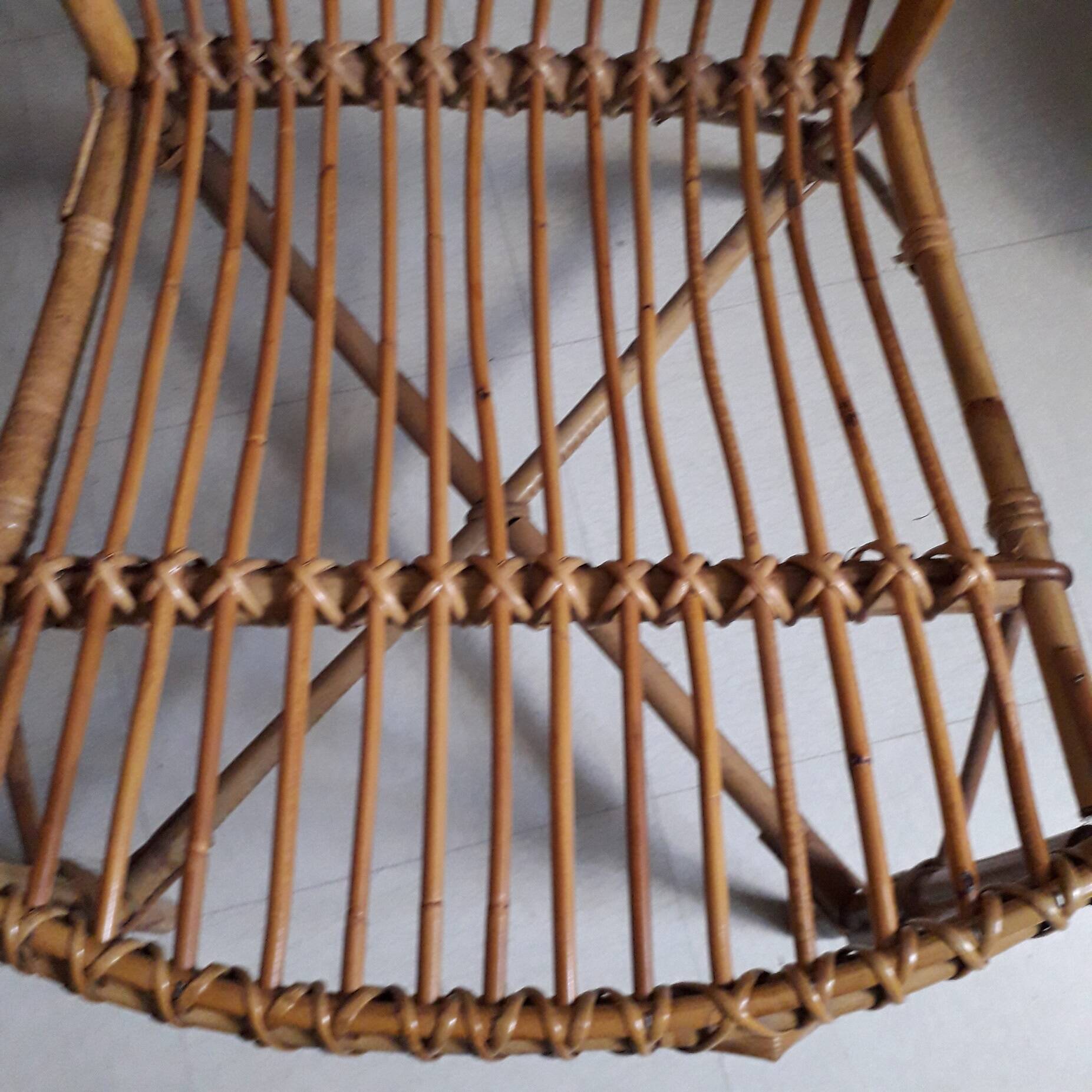 Fauteuil en rotin