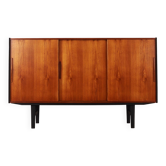 Buffet haut en teck, design danois, années 1960, production : Danemark