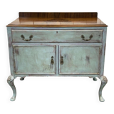 1930s English walnut sideboard