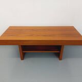 Vintage modernist teak coffee table from the 60s