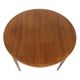 Dining table in walnut, Sweden, 1960