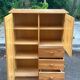 Vintage Scandinavian chest of drawers in solid pine from the 1980s.