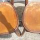 Pair of Baumann bistro chairs