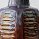 Søholm Danish Modern Stoneware Table Lamp, Brown and Blue Glaze, New Shade