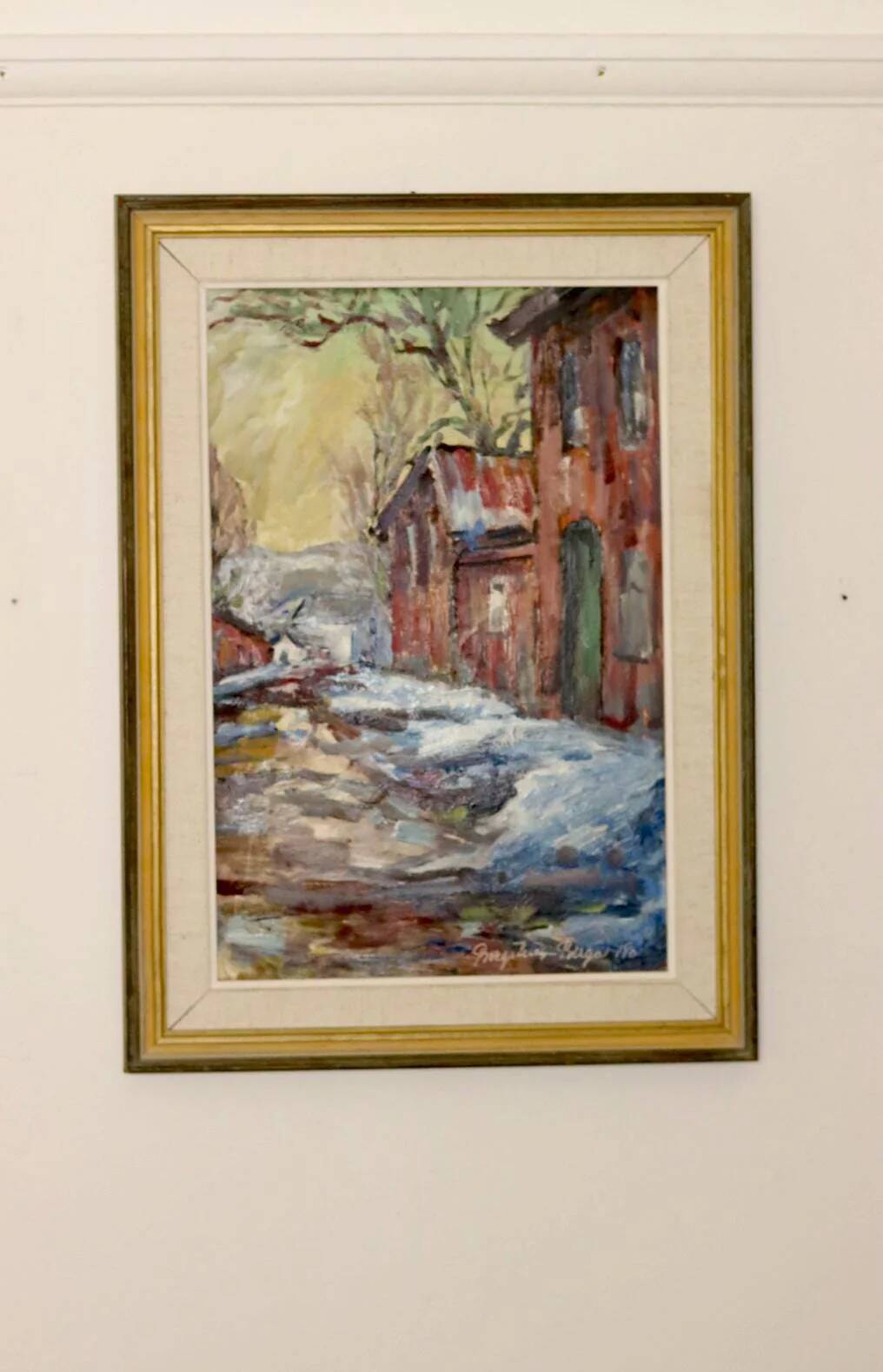 "On the Other Side of the Street" by Carl E Brega