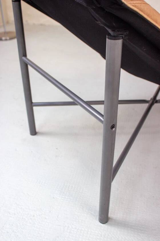 Vintage IKEA Skye Lounger Easy Chair Leather 90s