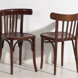 Chaises de bistrot anciennes (vers 1920). Ensemble de 6 pièces #1