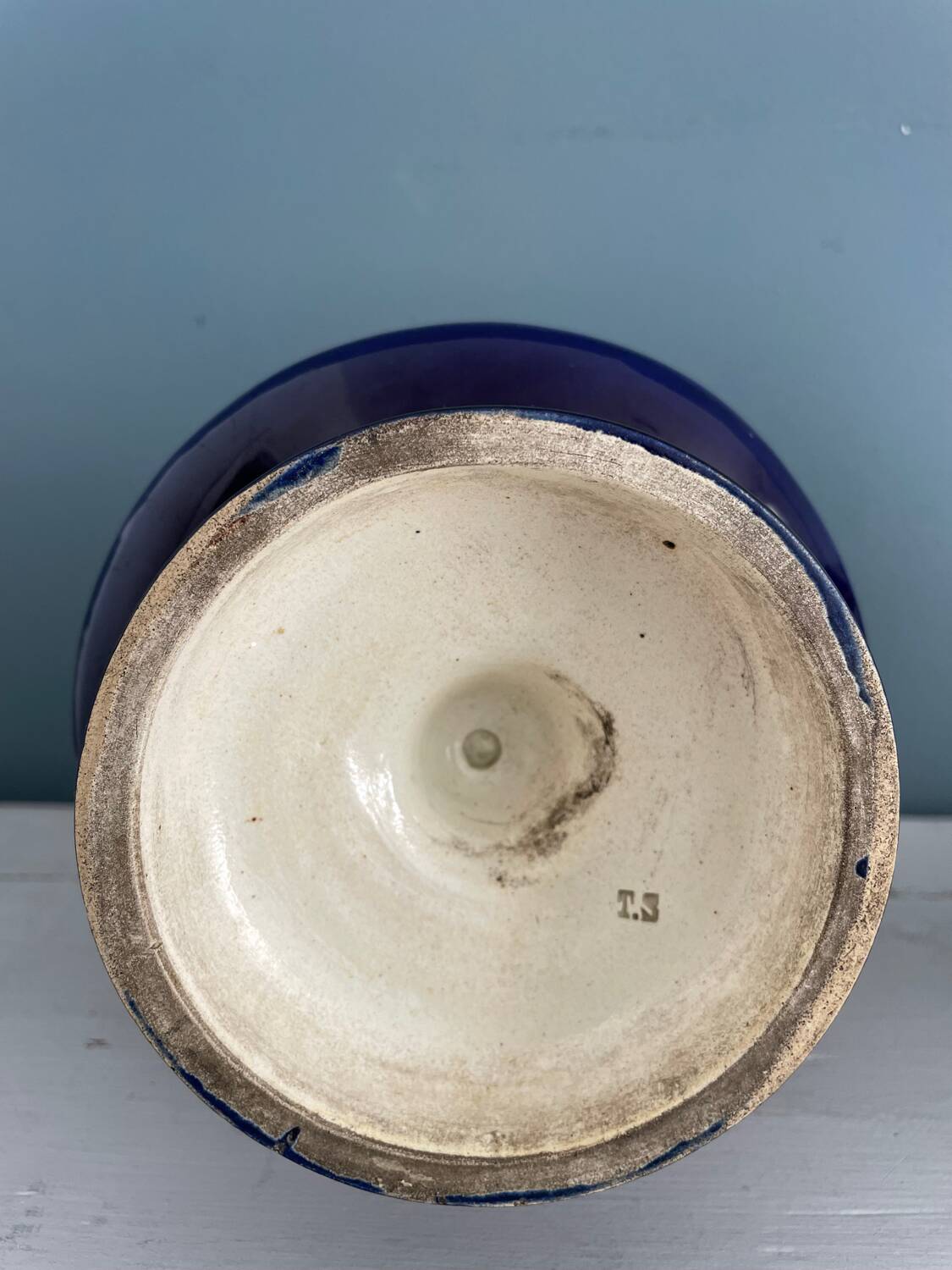 Two Thomas Sergent planters in Palissy majolica