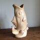 Stoneware fish vase