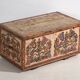 Antique hand-painted folk-style trunk (c.1880) #14