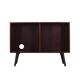 Mahogany bookcase, Danish design, 1970s, manufacturer: Bramin