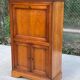 Louis Philippe secretary in solid wood with satin finish
