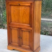 Louis Philippe secretary in solid wood with satin finish
