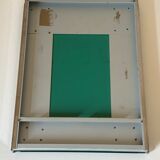 Modernist triptych mirror vintage design 70s