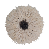 Juju hat white / black heart to peas 80/85 cm