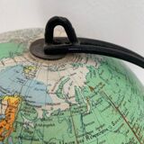 Vintage 1960 Girard Barrère world map globe - 33cm