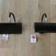 Pair of design wall lamps by Sergio Bernardi - Italy