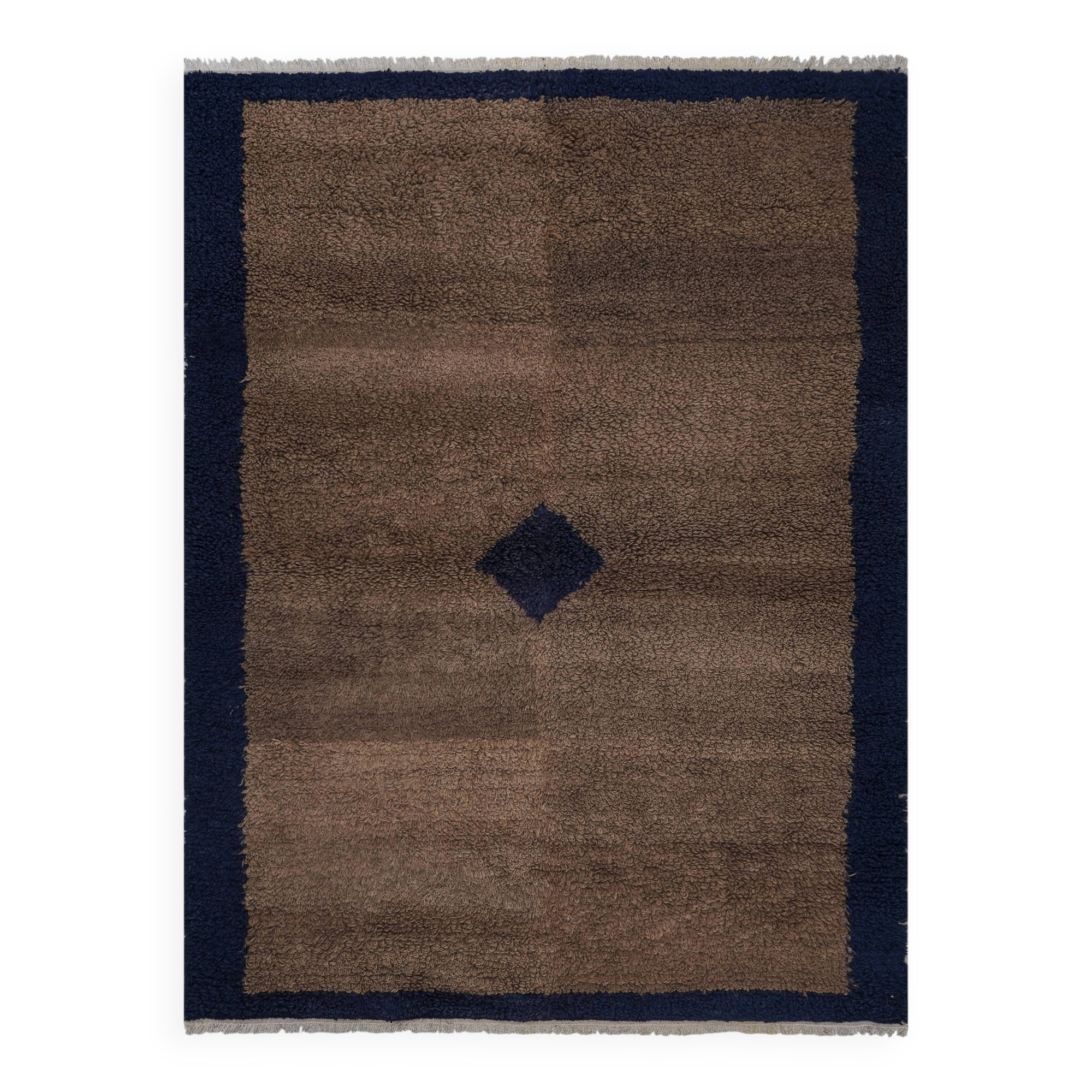 Vintage Turkish Oushak Rug Handwoven 149x203 cm