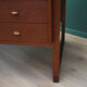 Bureau en teck, design danois, années 1970, fabriqué au Danemark