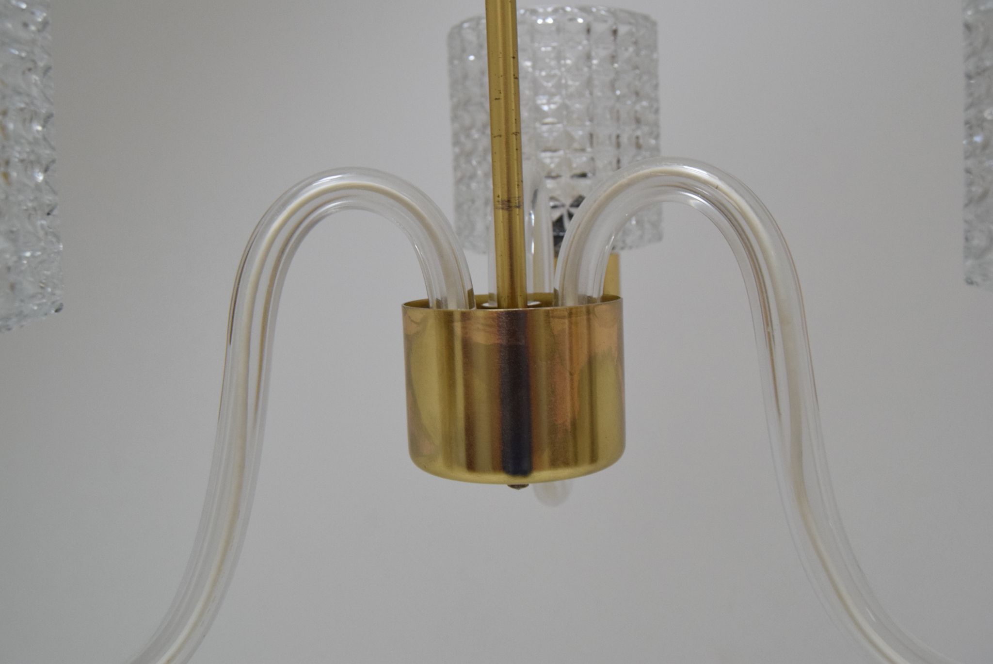 Lustre du milieu du siècle Kamenicky senov années 1960