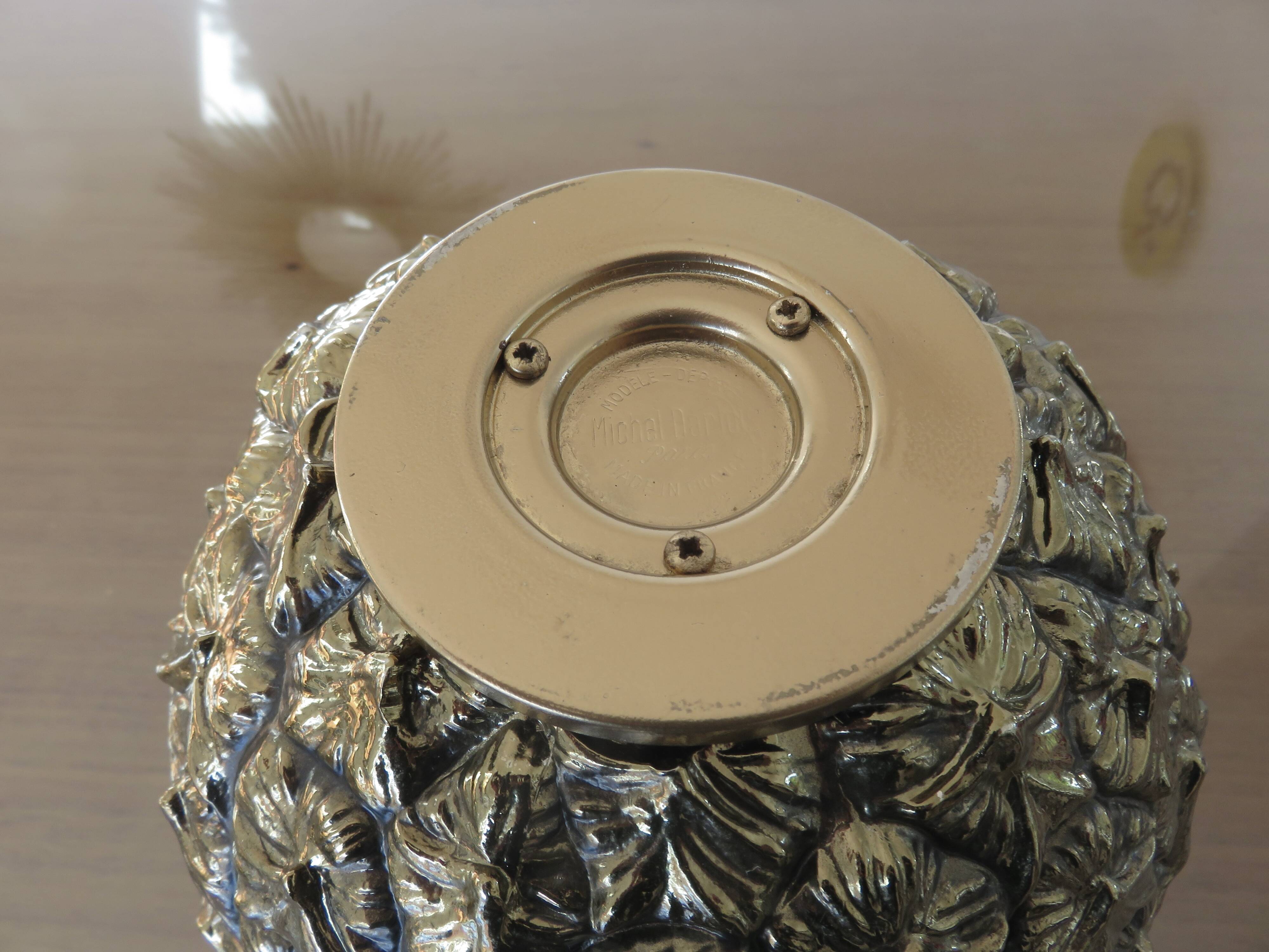 Pineapple by Michel Dartois, 1970, ice bucket, for ice cubes, exceptional condition