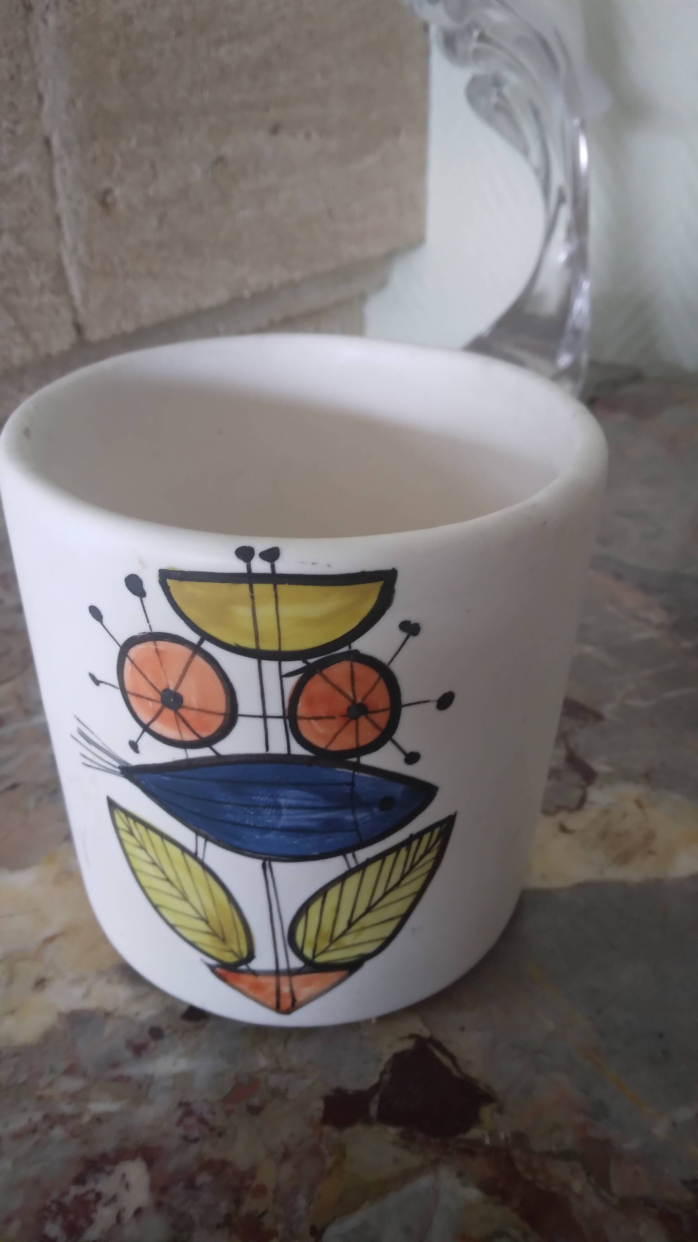 Roger Capron Vallauris tobacco pot from the 60s