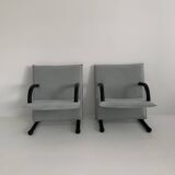 Set of 2 lounge chairs Burkhard Vogtherr for Arflex T-line, 1980’s