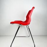 Set of 5 Stackable Clipper chairs by Svante Schöblom for Overman Sweden 1970