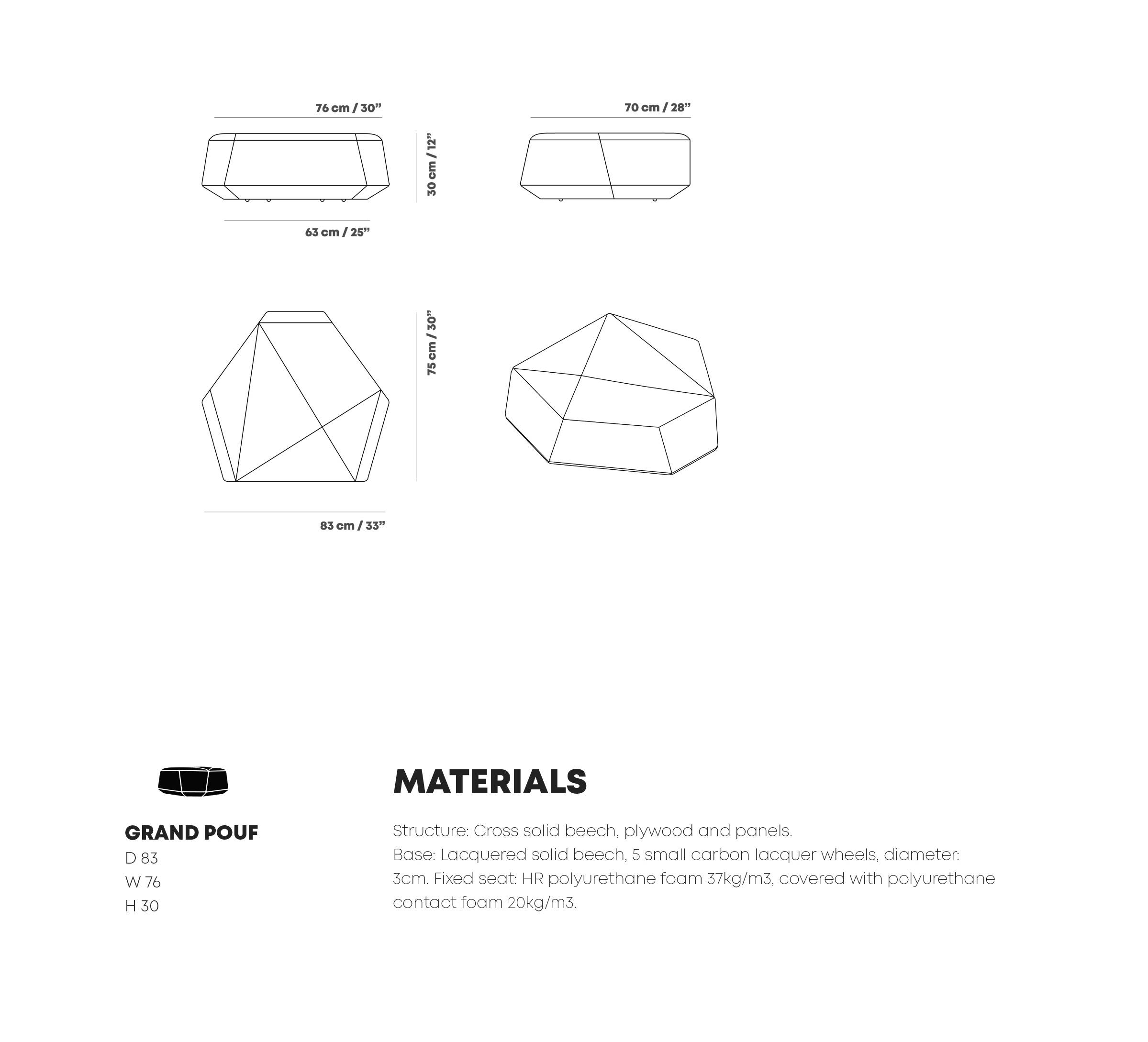Pouf Design - as new