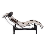 LC4 chaise lounge lounger with leather covering by Cassina