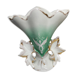 Vase de mariée en porcelaine de Paris XIX