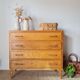 Vintage chest of drawers with tapered legs