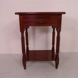 Art Nouveau mahogany sidetable